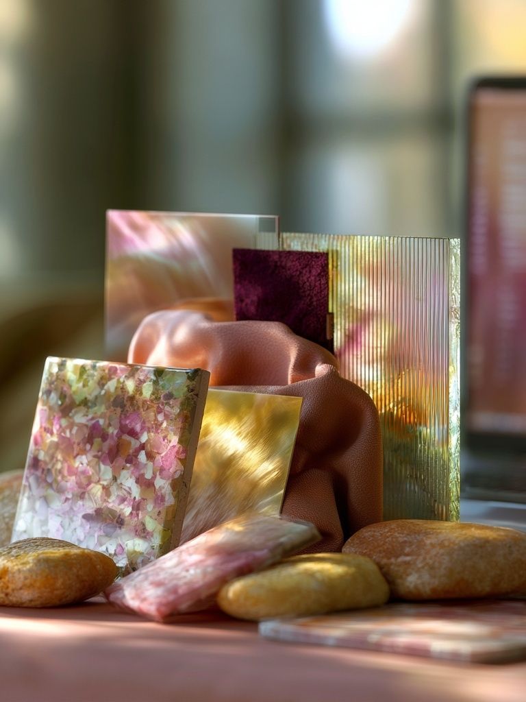 Pastel Still Life Abstract Print. poster detail