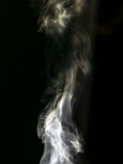 Smoke Flow Abstract Poster.