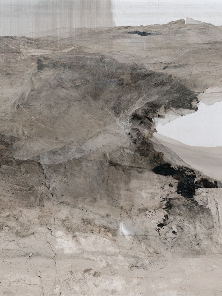 Desert Veil Abstract Print. poster — abstract art