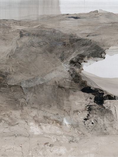 Desert Veil Abstract Print.