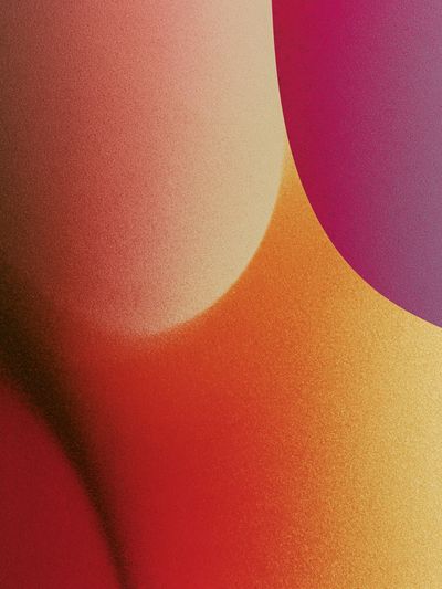 Sunset Arc Abstract Poster. poster