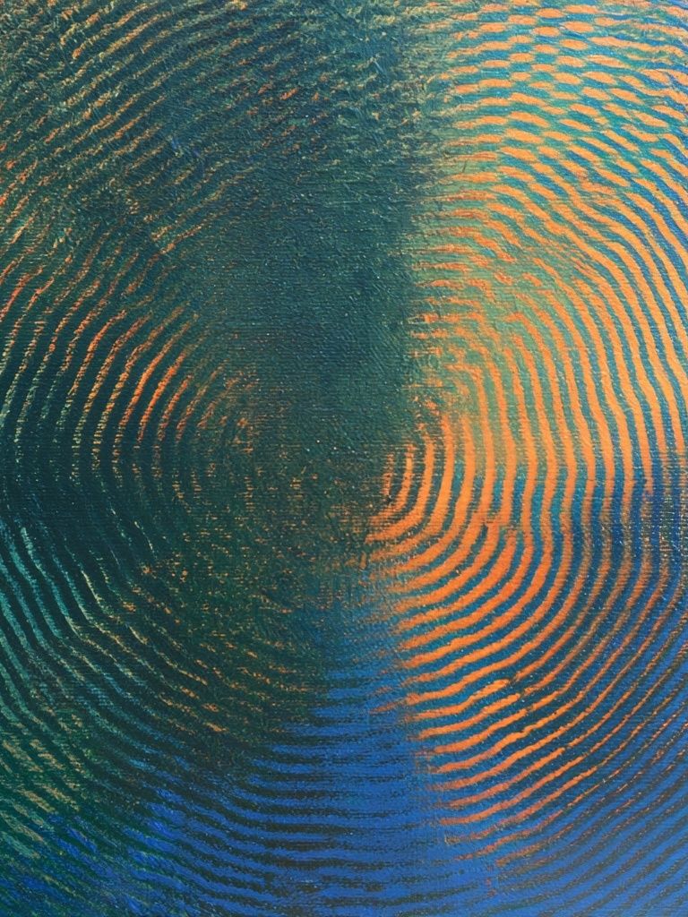 Abstract Ripple Texture Poster. poster — abstract art