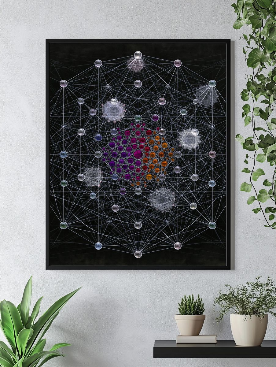 Cosmic Network Abstract Poster. — room view 4