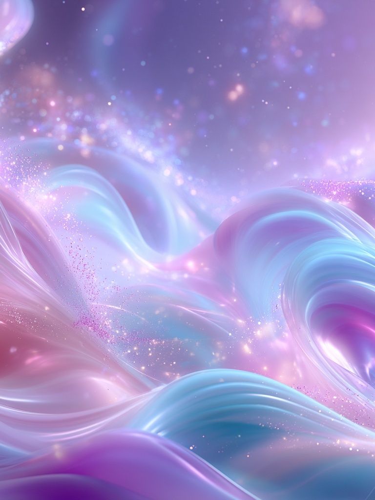 Pastel Dreamscape Abstract Poster. poster detail