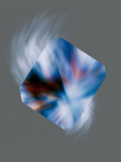 Prismatic Blur Abstract Poster. poster