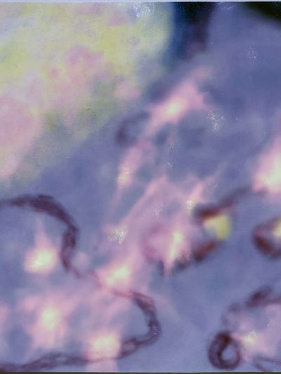 Pastel Cloudscape Abstract Print.