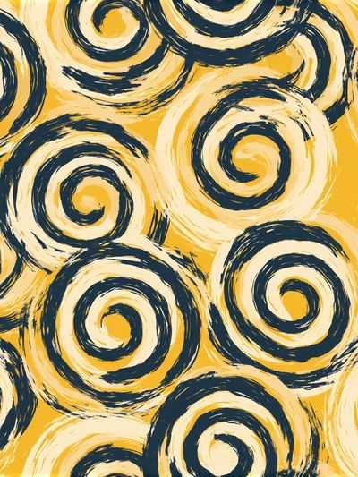 Golden Spiral Abstract Print. poster