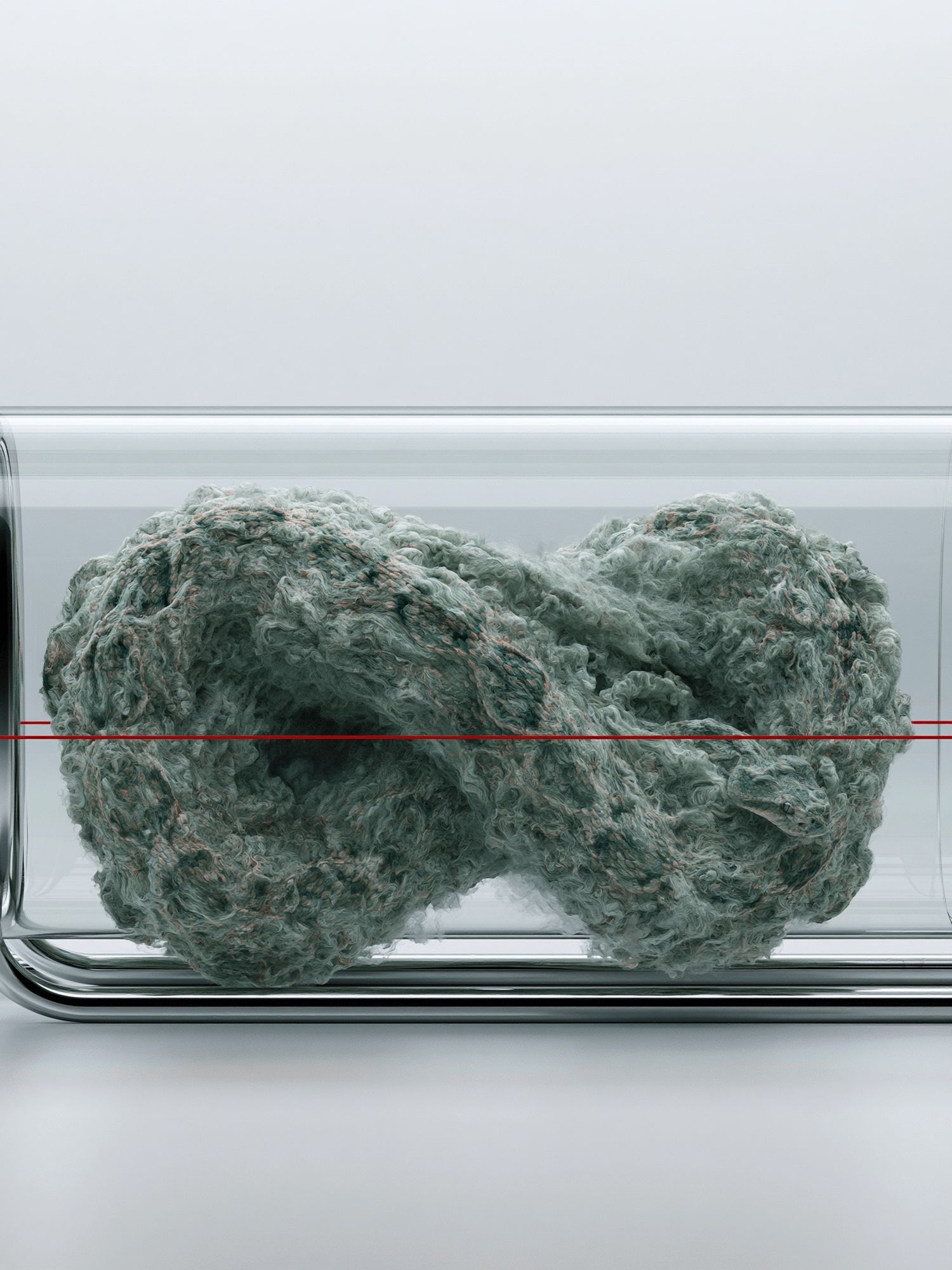Abstract Glass Vessel Print. poster detail