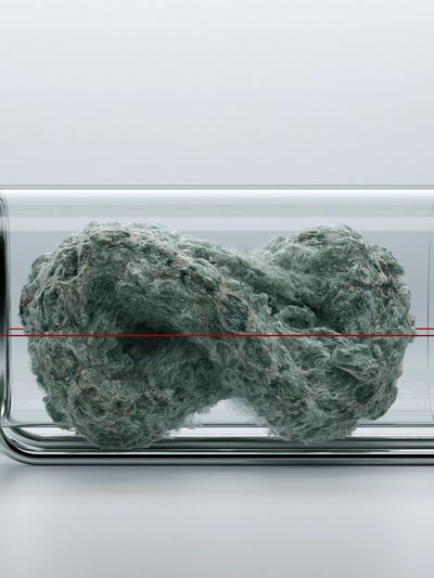 Abstract Glass Vessel Print.