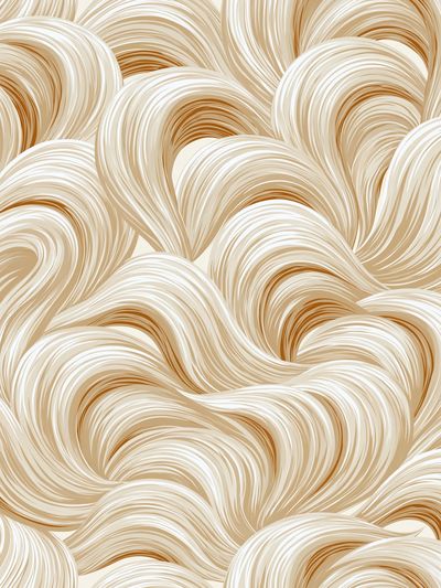 Cream Swirl Abstract Poster.
