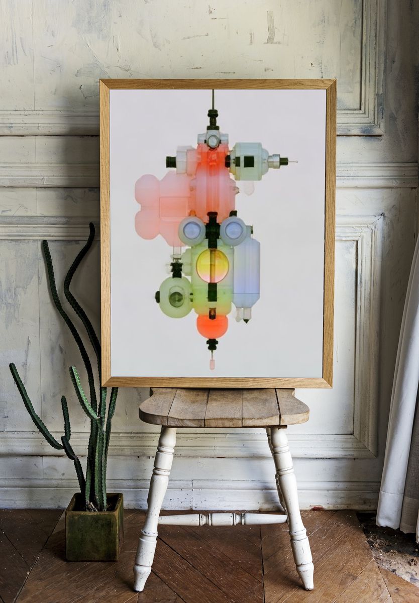 Abstract Color Study Poster. room preview