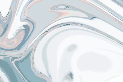 Blue Smoke Abstract Poster.