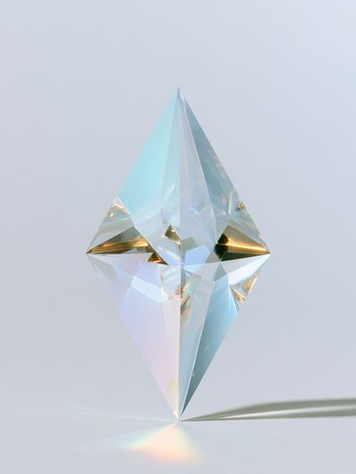 Crystal Prism Abstract Poster.