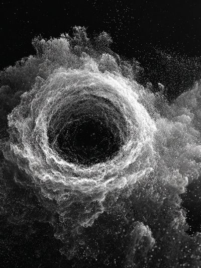 Cosmic Dust Vortex Print. poster
