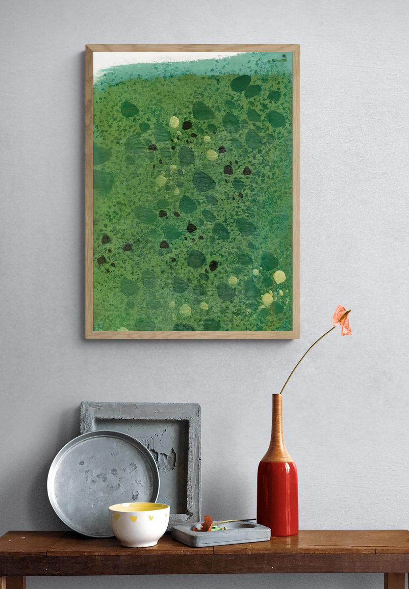 Sidewall cut stone imitation. Original. — room view 3