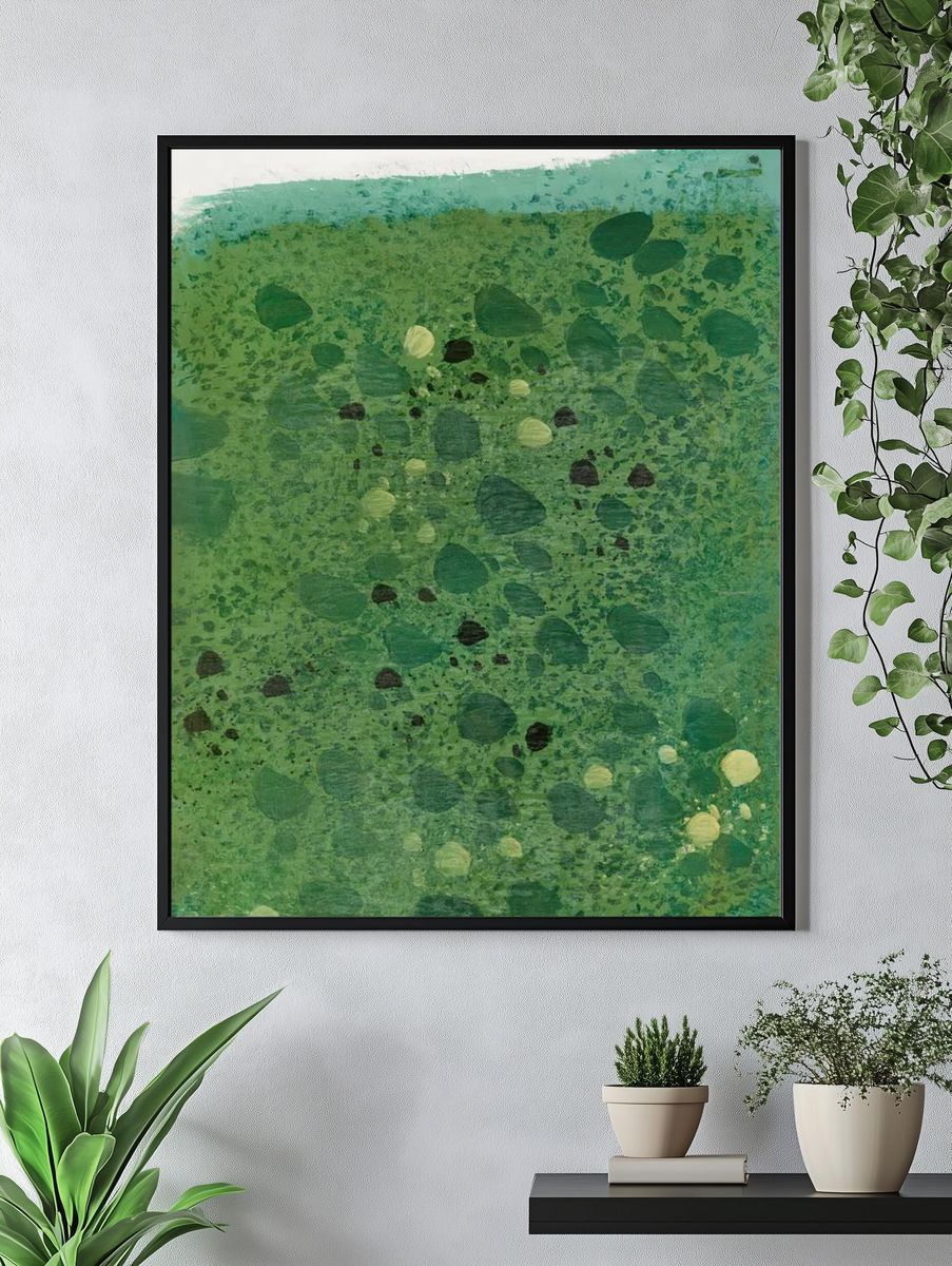 Sidewall cut stone imitation. Original. — room view 4
