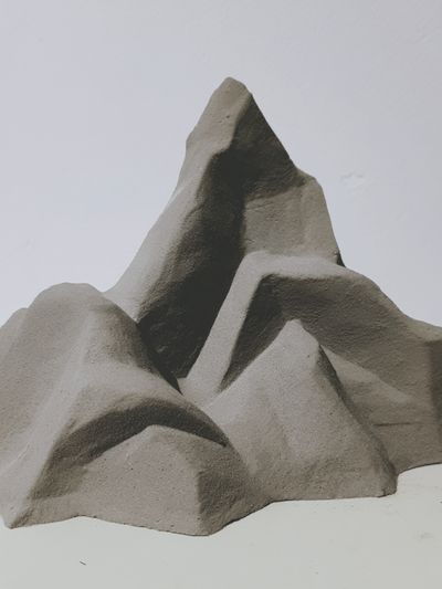Stone Peak Abstract Print.
