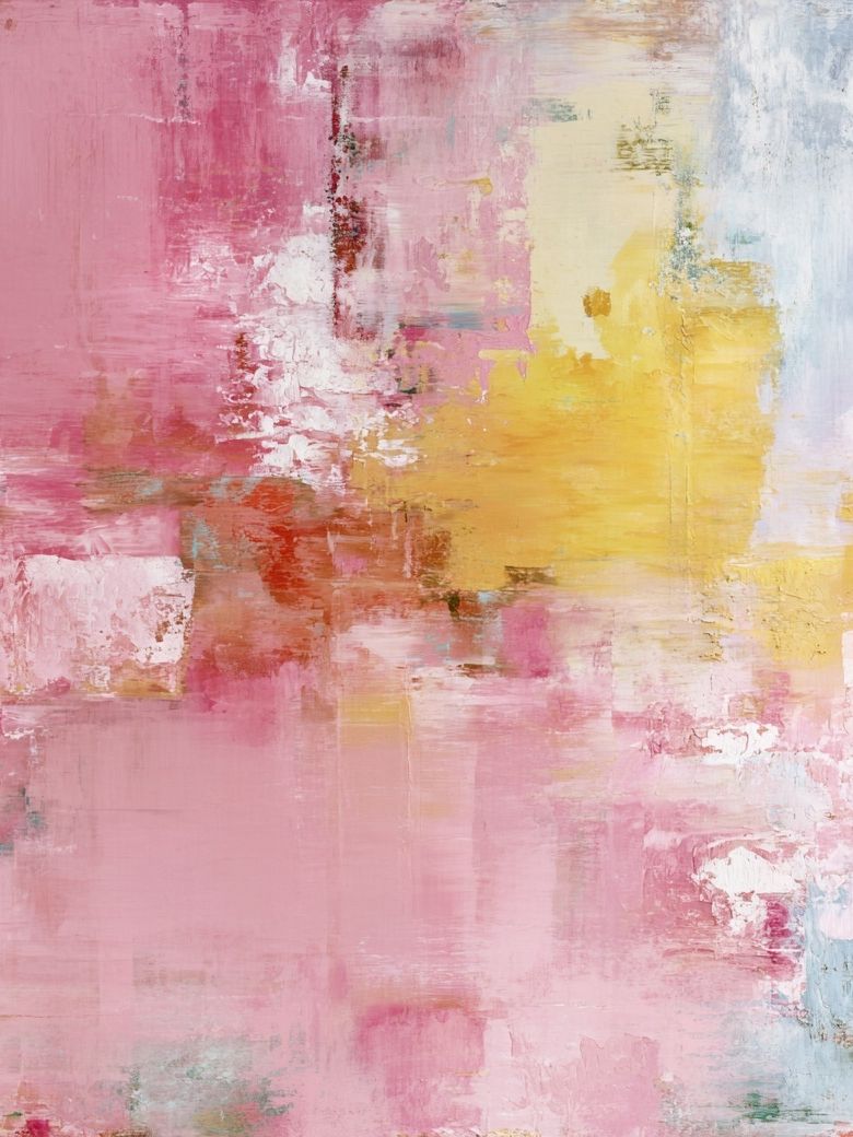 Blush Pastel Abstract Poster. poster detail