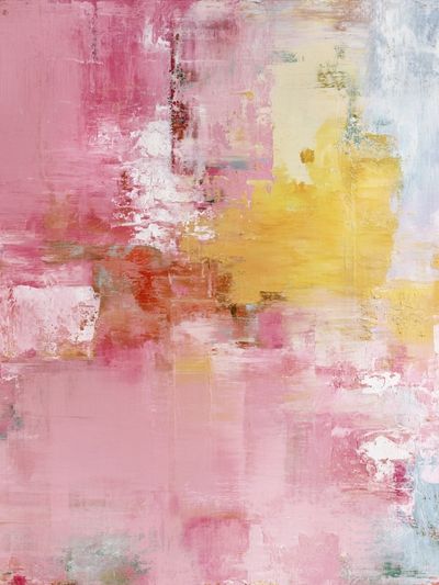 Blush Pastel Abstract Poster.