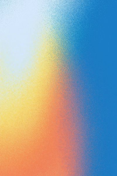 Sunlit Gradient Abstract Poster. poster