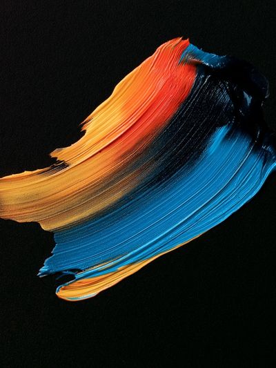 Color Sweep Abstract Poster.