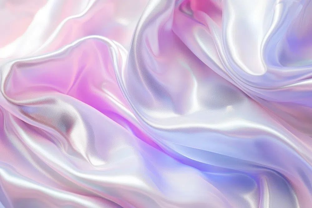 Pastel Silk Waves Abstract Poster. poster — abstract art