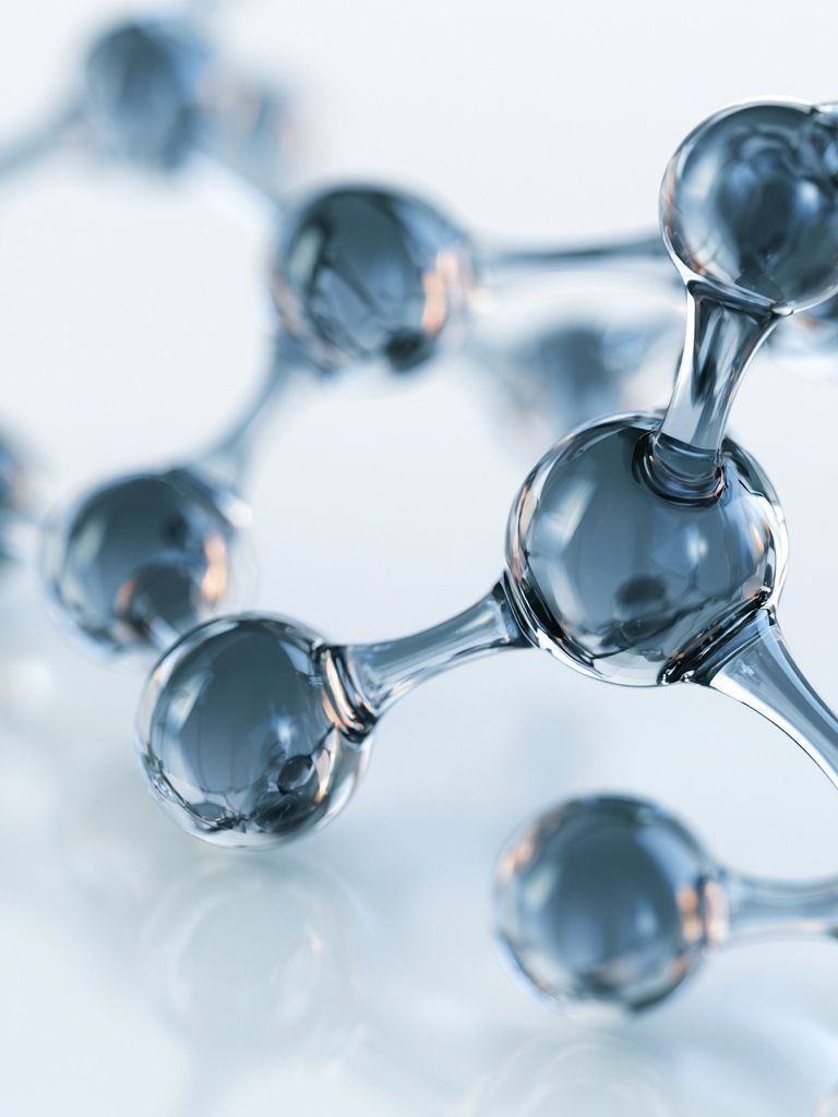 Molecular Glass Abstract Print. poster detail