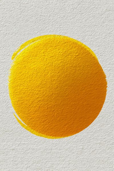 Golden Sun Abstract Poster. poster print