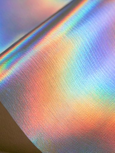 Iridescent Prism Abstract Poster. poster — abstract art