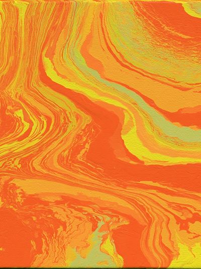 Solar Swirl Abstract Poster.