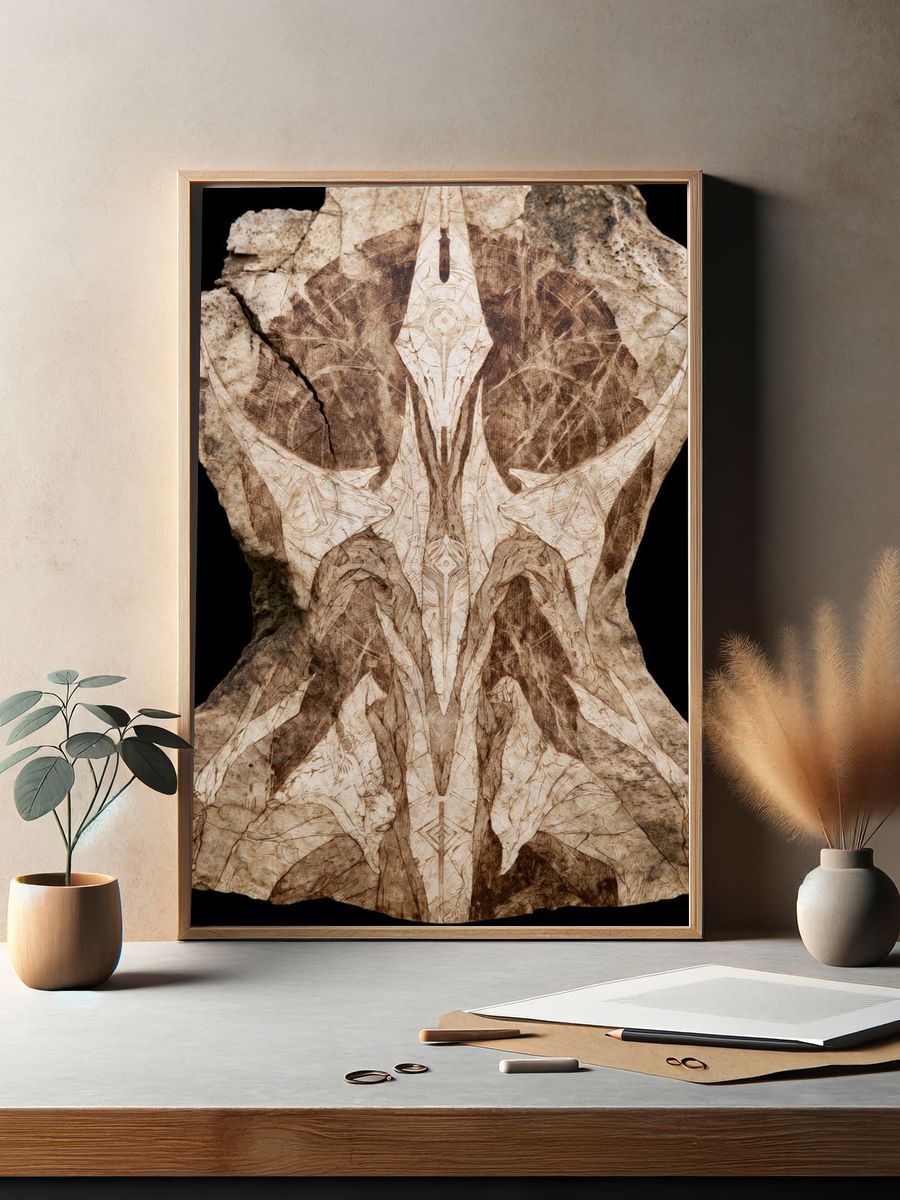 Fossil Bone Study Abstract Poster. — room view 2
