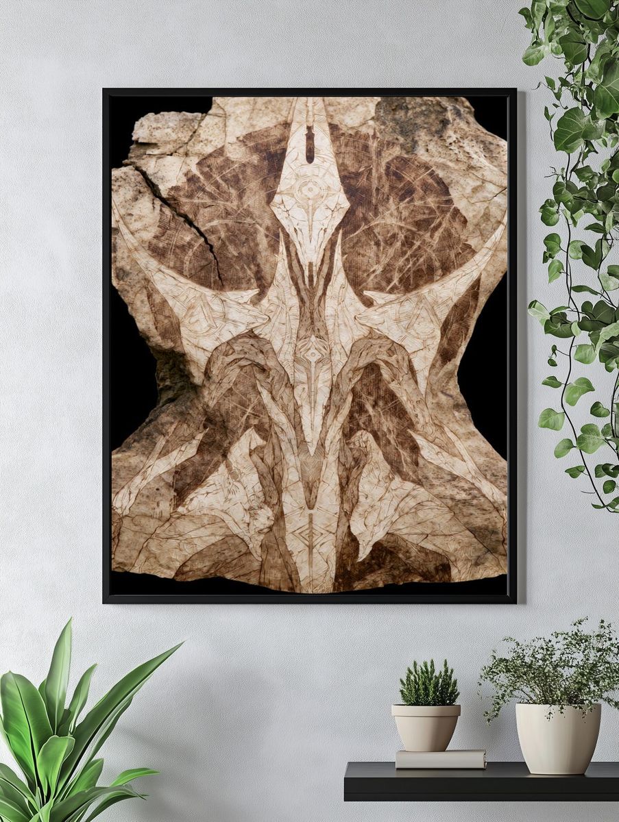 Fossil Bone Study Abstract Poster. — room view 4