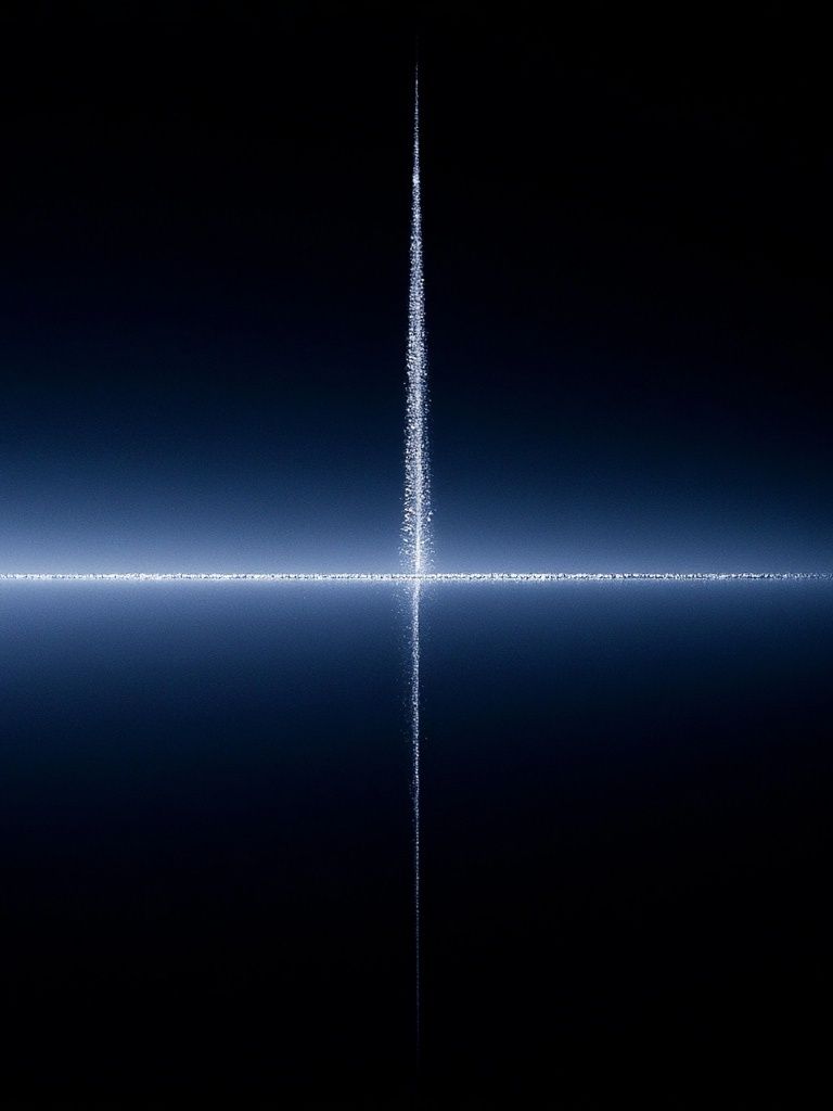 Celestial Cross Abstract Poster. poster — abstract art