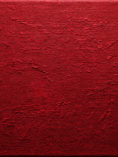 Crimson Textured Abstract Poster.