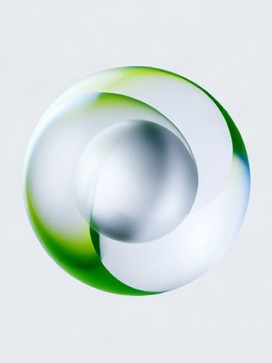 Green Orbital Abstract Poster. poster detail