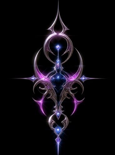 Celestial Sigil Abstract Poster. poster — abstract art