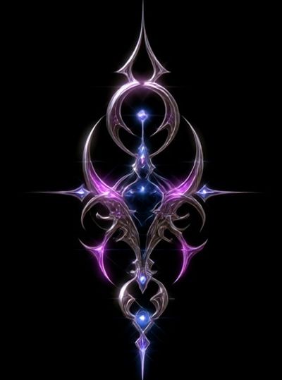 Celestial Sigil Abstract Poster. poster