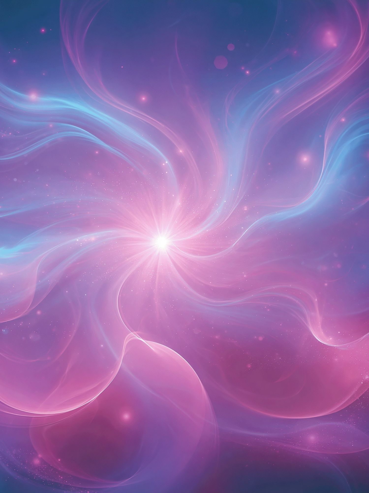 Cosmic Aurora Glow Print. poster detail