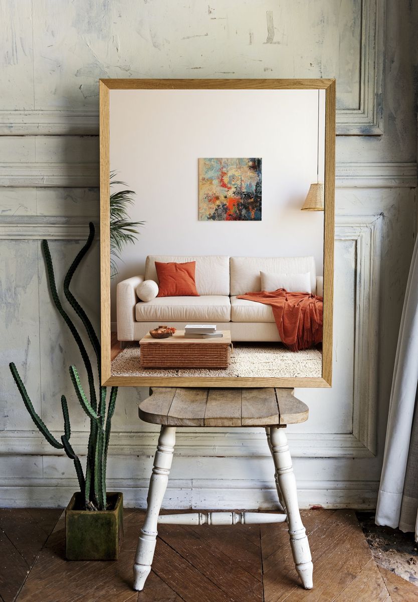 Abstract Color Burst Poster. room preview