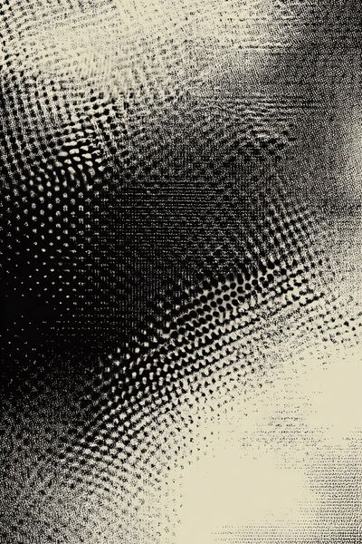 Halftone Monochrome Abstract Poster. poster