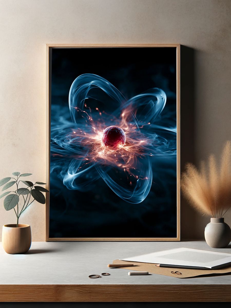 Atomic Energy Abstract Poster. — room view 2