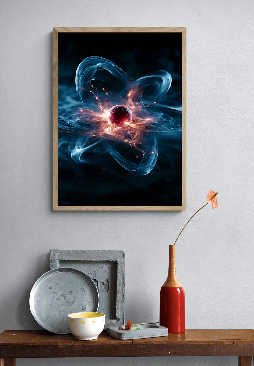 Atomic Energy Abstract Poster. — room view 3
