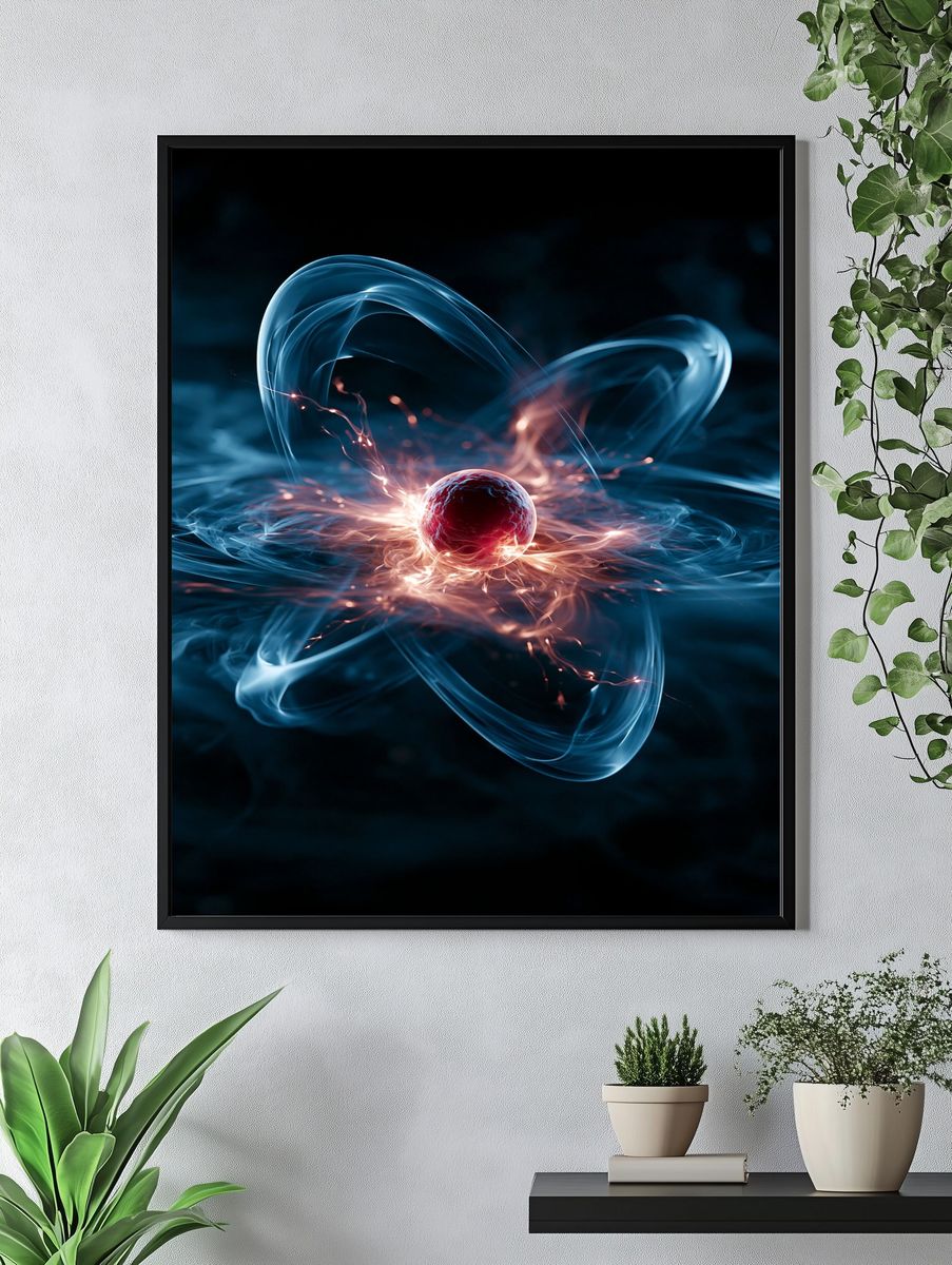 Atomic Energy Abstract Poster. — room view 4