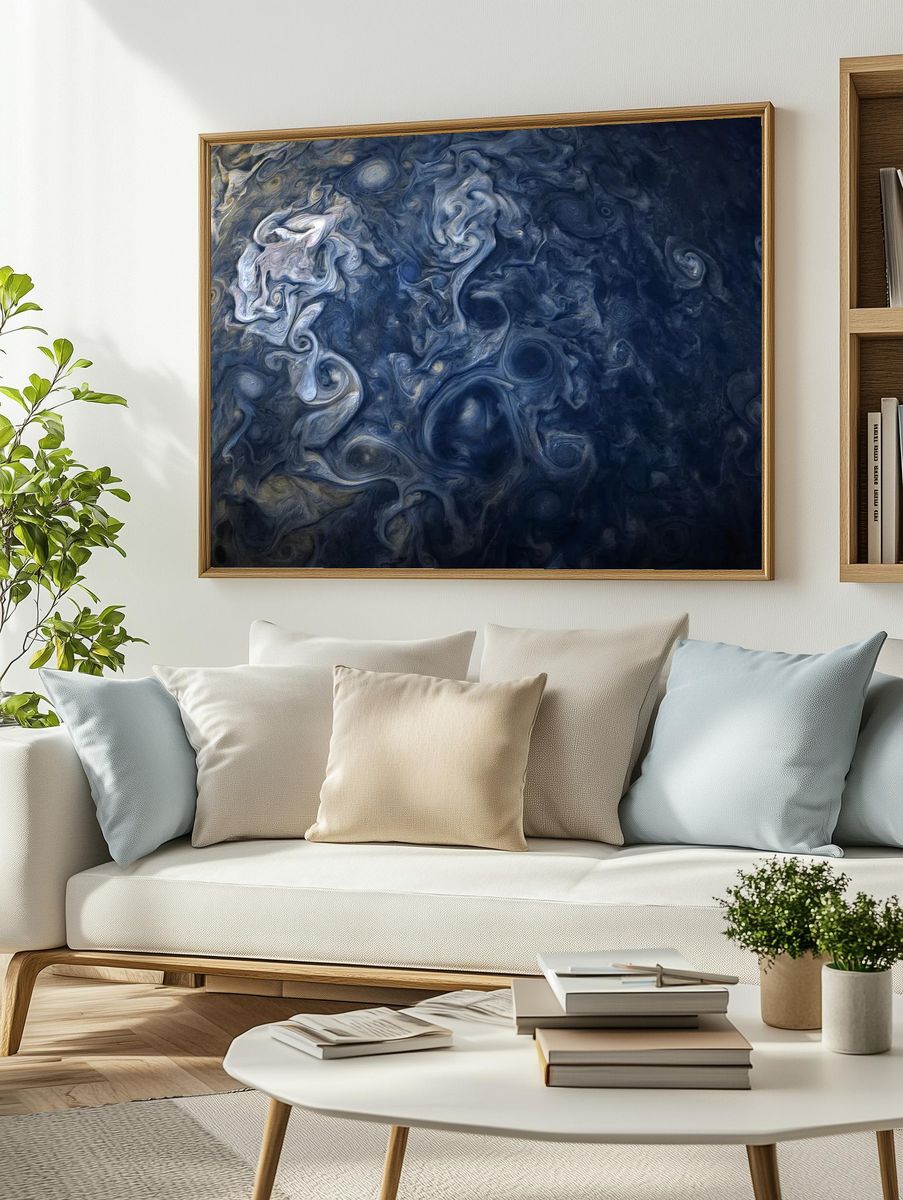 Jupiter Blues. Original NASA. Digitally. — room view 2