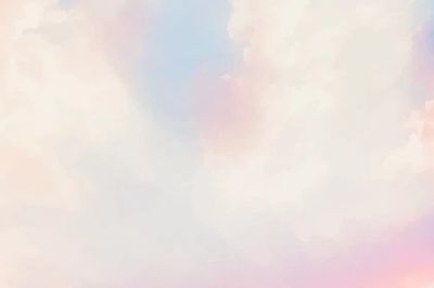 Pastel cloud computer wallpaper, cute.