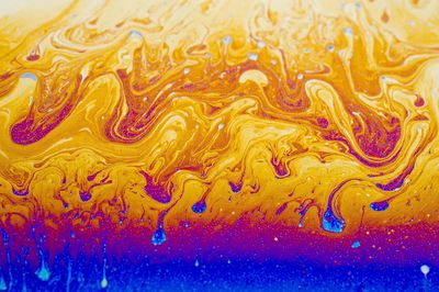 Vibrant Abstract Swirl Poster. poster print