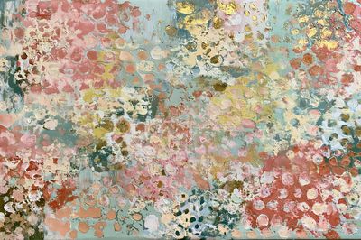 Pastel Bloom Abstract Poster.