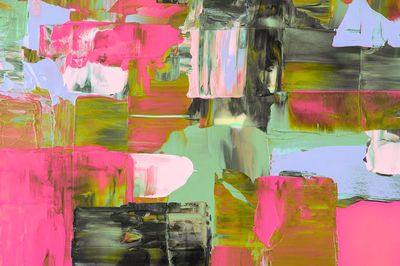Abstract background wallpaper, green pink. poster