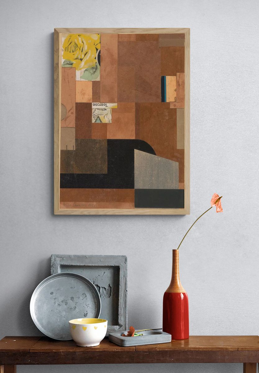 Tea Rose (1924) Kurt Schwitters. — room view 3