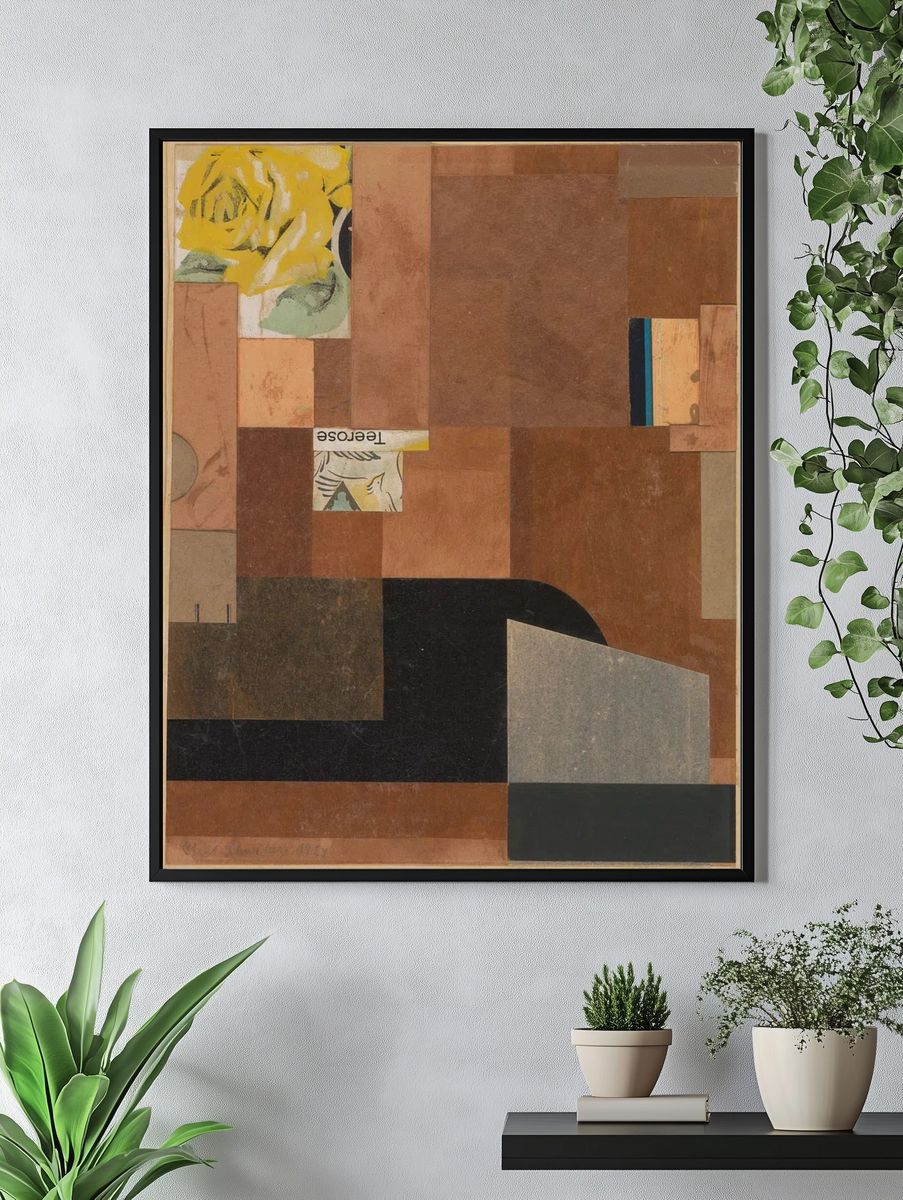 Tea Rose (1924) Kurt Schwitters. — room view 4
